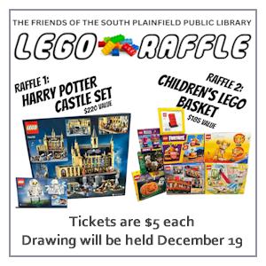 Friends of the Library LEGO RAFFLE - click here for details