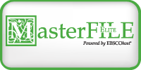 Logo for MasterFile Elite research database from EBSCOHost.